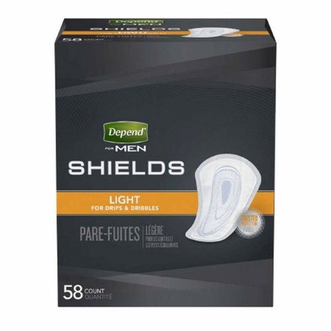 Kimberly Clark, Bladder Control Pad Depend  Guards for Men Light Absorbency Absorb-Loc  Core One Size Fits Most Adul, Case Of 3 Kimberly Clark
