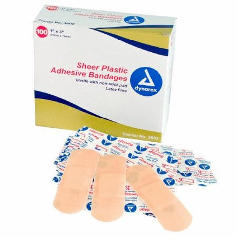 Dynarex, Adhesive Strip, Box Of 100 Dynarex
