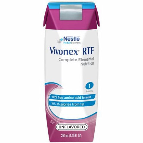 Nestle Healthcare Nutrition, Tube Feeding Formula Unflavored Liquid Carton 10043900362509, 250 Ml Nestle Healthcare Nutrition