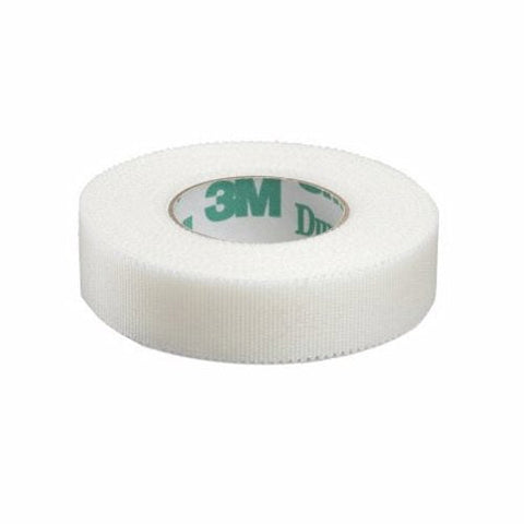 3M, Medical Tape 3M Durapore Silk-Like Cloth 1/2 Inch X 10 Yard White NonSterile, Count of 240 3M
