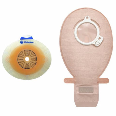 Coloplast, Ostomy Barrier SenSura  Click Pre-Cut, Standard Wear Double Layer Adhesive 2 Inch Flange Red Code 1-, Box Of 5 Coloplast