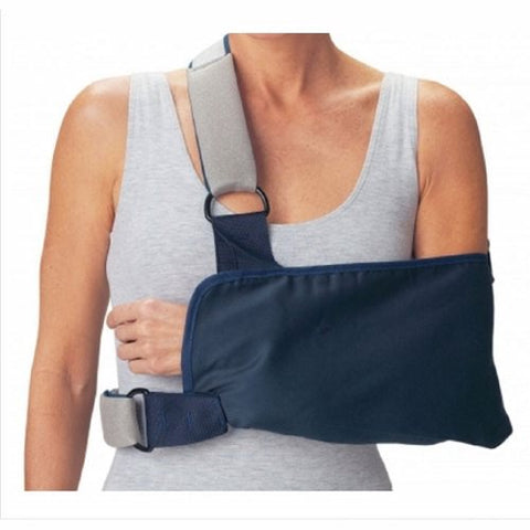DJO, Shoulder Immobilizer Cinch-Lock Medium Cotton / Poly / Foam Contact Closure Left or Right Arm, Count of 1 DJO