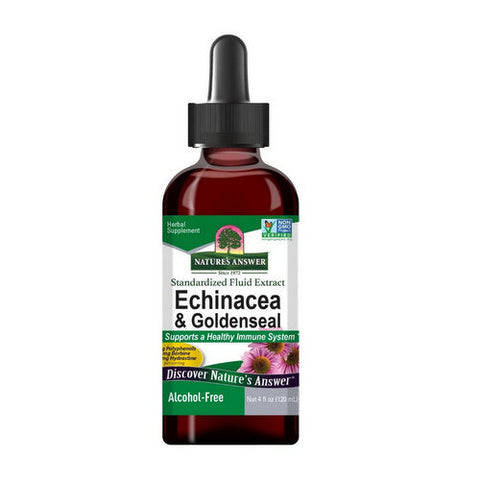 Nature's Answer, Echinacea-Goldenseal, ALCOHOL FREE, 4 OZ Nature's Answer