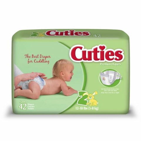 First Quality, Unisex Baby Diaper Complete Care Size 2 Disposable Heavy Absorbency, Case Of 4 First Quality