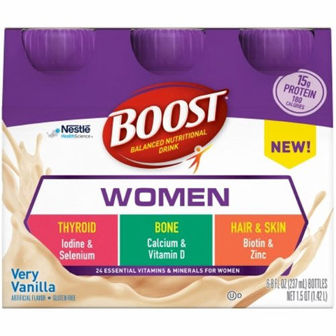 Boost Balanced Nutritional Drink for Women Pack Of 6 by Nestle Healthcare Nutrition