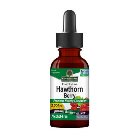 Nature's Answer, Hawthorn, ALCOHOL FREE, 1 OZ Nature's Answer