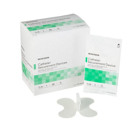 McKesson, Catheter Securement Device  NonSterile, 2.5 Inch Tab, Box Of 50 McKesson