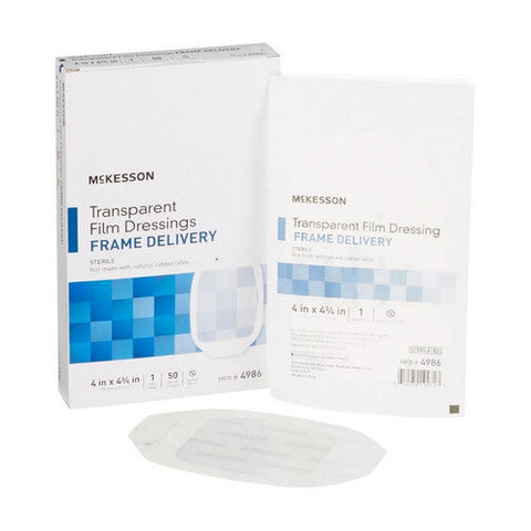 McKesson, Transparent Film Dressing, Box Of 50 McKesson