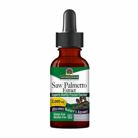 Nature's Answer, Saw Palmetto Berry, ALCOHOL FREE, 1 OZ Nature's Answer