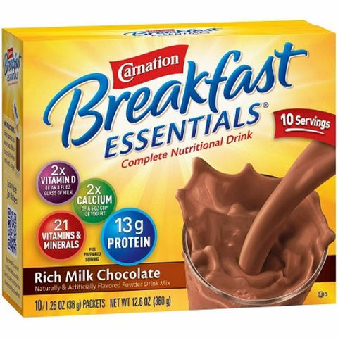 Nestle Healthcare Nutrition, Oral Supplement Breakfast Essentials, 1.26 Oz, Box Of 10 Nestle Healthcare Nutrition