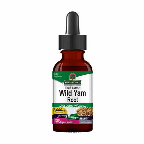 Nature's Answer, Wild Yam Low Alcohol, 2000 Mg, 2 Oz Nature's Answer