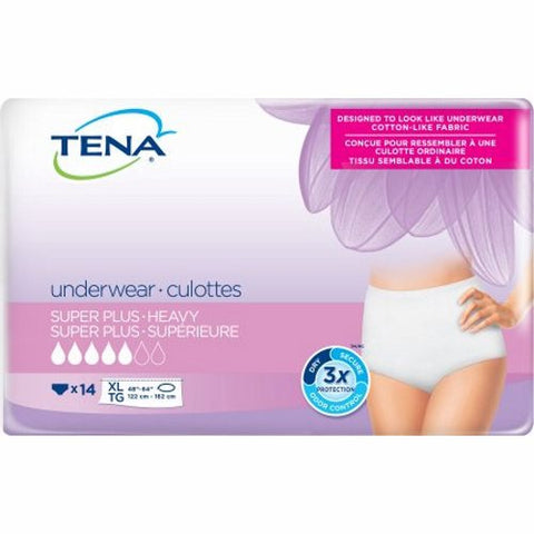 Tena, Female Adult Absorbent Underwear Pull On X-Large 54287, Case Of 4 Tena