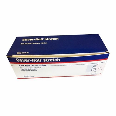 Bsn-Jobst, Dressing Retention Tape With Liner  Stretch White 6 Inch X 2 Yard Nonwoven Polyester NonSterile, Count of 1 Bsn-Jobst