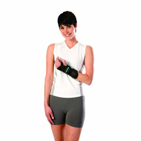DJO, Wrist Brace Aluminum / Foam / Nylon Right Hand Black Small 05WSR, Count of 1 DJO
