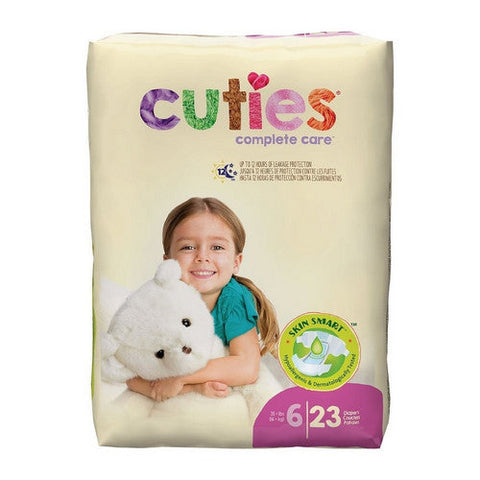 First Quality, Unisex Baby Diaper Complete Care Size 6 Disposable Heavy Absorbency, Case Of 4 First Quality