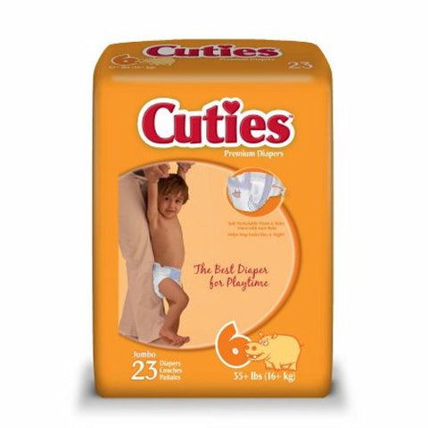 First Quality, Unisex Baby Diaper Complete Care Size 6 Disposable Heavy Absorbency, Pack Of 23 First Quality
