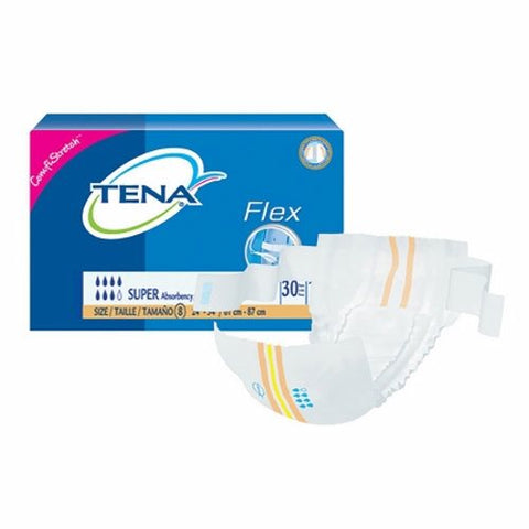 Tena, Unisex Adult Incontinence Belted Undergarment ProSkin Flex Super Size 8 Disposable Small, 1 Pack Tena