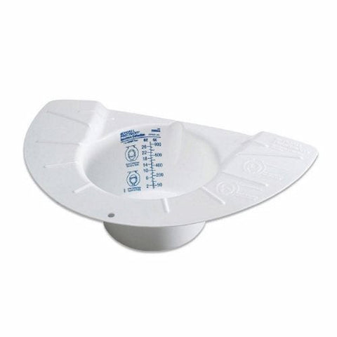 Cardinal, Commode Specimen Collector Dover Plastic Without Closure 800 mL (27 oz.) NonSterile, Count of 100 Cardinal