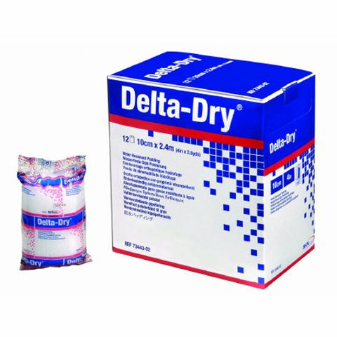 Bsn-Jobst, Cast Padding Water Resistant Delta-Dry  2 Inch X 2.6 Yard Synthetic NonSterile, Pack Of 12 Bsn-Jobst