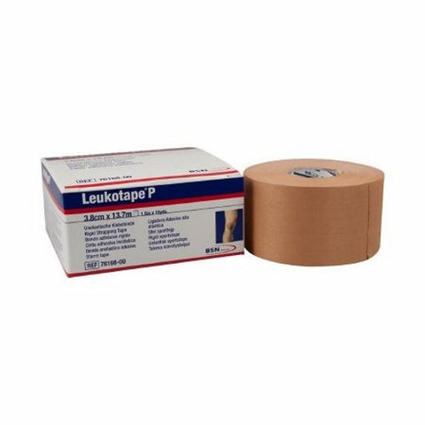 Bsn-Jobst, Orthopedic Corrective Tape Leukotape  P Porous Rayon / Zinc Oxide 1-1/2 Inch X 15 Yard Beige NonSter, Count of 30 Bsn-Jobst