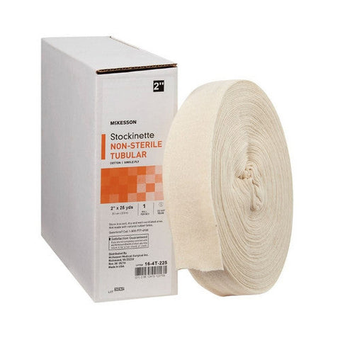 McKesson, Stockinette Tubular McKesson 2 Inch X 25 Yard Cotton NonSterile, 1 Roll McKesson
