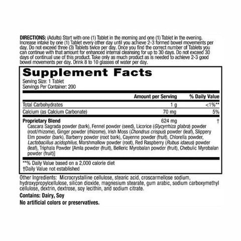 Nature's Secret, Super Cleanse, 100 Tabs Nature's Secret