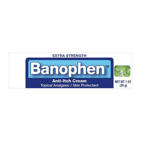 Major Pharmaceuticals, Itch Relief Banophen 2% - 0.1% Strength Cream 30 Gram Tube, 30 Grams Major Pharmaceuticals