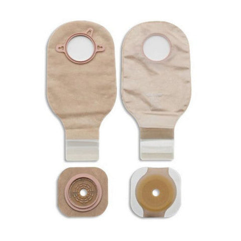 Hollister, Ileostomy Colostomy Pouch Two-Piece System 12 Inch Length Flat 19003, Box Of 5 Hollister