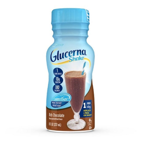 Glucerna, Shake Oral Supplement Rich Chocolate Flavor, Pack Of 6 Glucerna