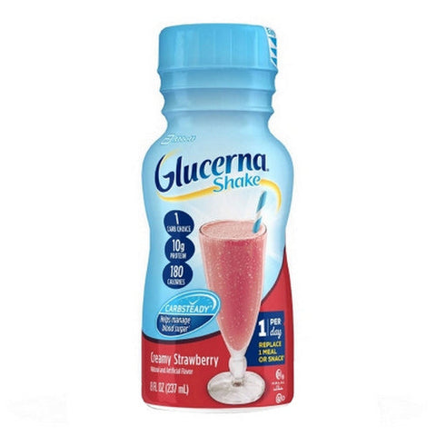 Abbott Nutrition, Oral Suppl Glucerna  Shake Creamy Strawberry, 8 Oz Abbott Nutrition