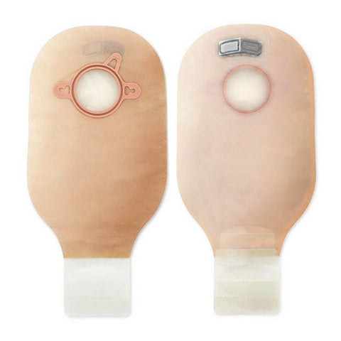 Hollister, Colostomy Pouch Two-Piece System 12 Inch Length Drainable 18184, Box Of 10 Hollister