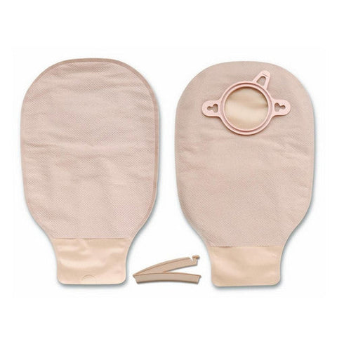 Hollister, Colostomy Pouch Two-Piece System 9 Inch Length Mini Drainable 18203, Box Of 10 Hollister