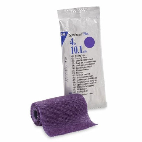 3M, Cast Tape 3M Scotchcast Plus 4 Inch X 12 Foot Fiberglass Purple, Count of 10 3M