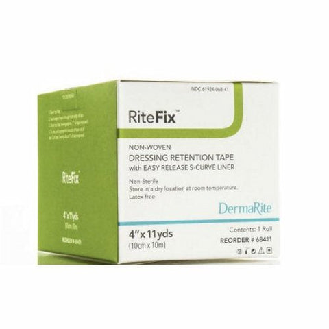 DermaRite, Dressing Retention Tape RiteFix Non-Woven Fabric 2 Inch X 11 Yards, Box Of 1 DermaRite