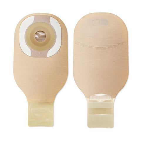 Hollister, Ostomy Pouch Premier One-Piece System 12 Inch Length 1-1/8 Inch Stoma Drainable Convex, Pre-Cut, Box Of 5 Hollister