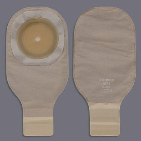 Hollister, Colostomy Pouch One-Piece System 9 Inch Length 8641, Box Of 10 Hollister
