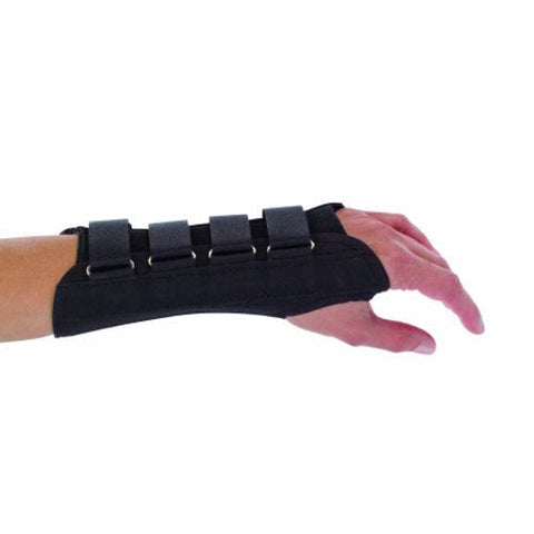 DJO, Wrist Splint PROCARE  Suede / Cotton Left Hand Black Large, Count of 1 DJO