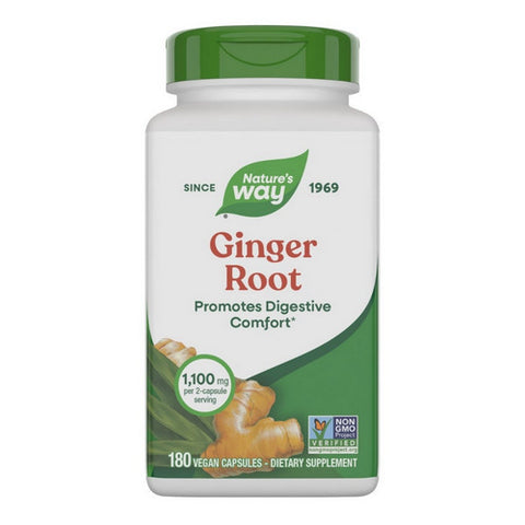 Ginger Root 180 Caps by Nature's Way