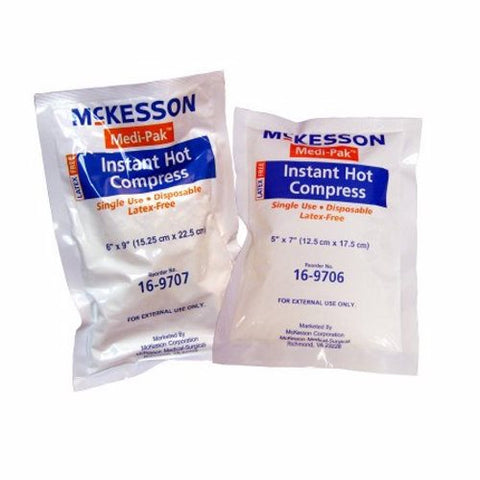 McKesson, Hot Pack McKesson Instant Chemical Activation General Purpose Small 5 X 7 Inch, 1 Each McKesson