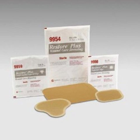 Hollister, Hydrocolloid Dressing Restore 4 X 4 Inch Square Sterile, Count of 1 Hollister
