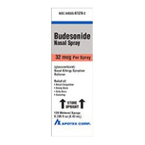 Apotex, Budesonide Nasal Spray, 32mcg, .285 Oz Apotex