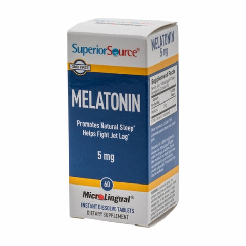 Melatonin 60 Tabs by Superior Source