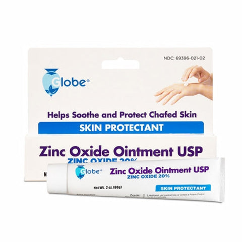 Globe, Zinc Oxide Ointment USP 20%, 2 Oz Globe