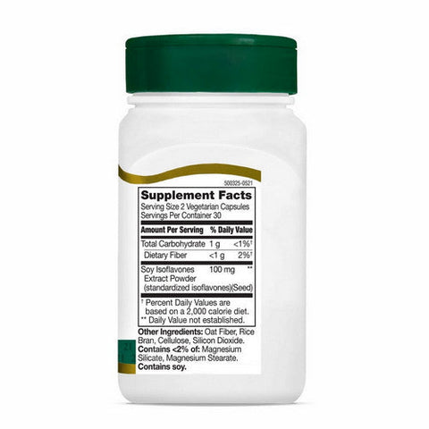 21st Century, Soy Isoflavones Extract Standardised, 60 Veg Caps 21st Century