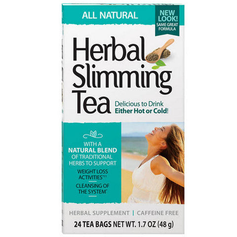 21st Century, Herbal Slimming Tea, Natural 24 Bags 21st Century