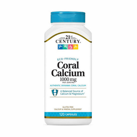 21st Century, Coral Calcium, 1000 mg, 120 Caps 21st Century