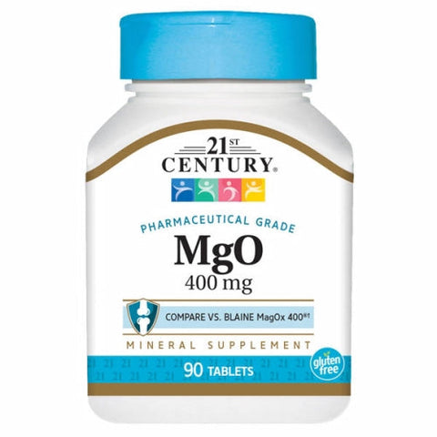 21st Century, Magnesium Oxide, 400 mg, 90 Tabs 21st Century