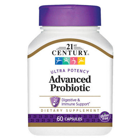 21st Century, Probiotic Advanced, 60 Caps 21st Century