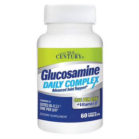 21st Century, Glucosamine Daily Complex, 60 Tabs 21st Century
