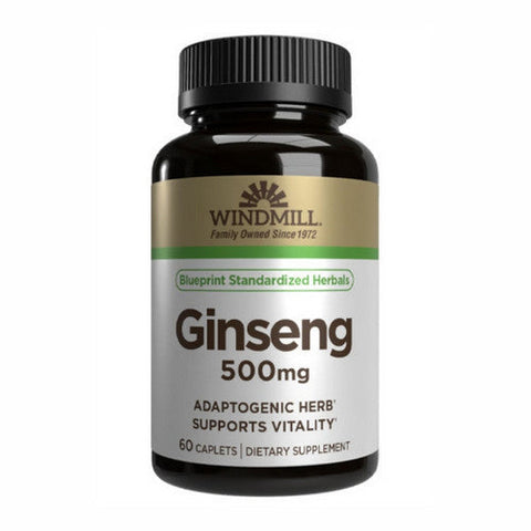 Windmill Health, Ginseng, 500 mg, 60 Caps Windmill Health